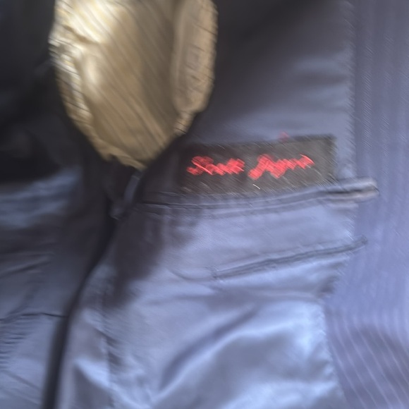 Corneliani Men’s 2 button navy striped blazer 42R (Europe 52R) - Picture 9 of 11